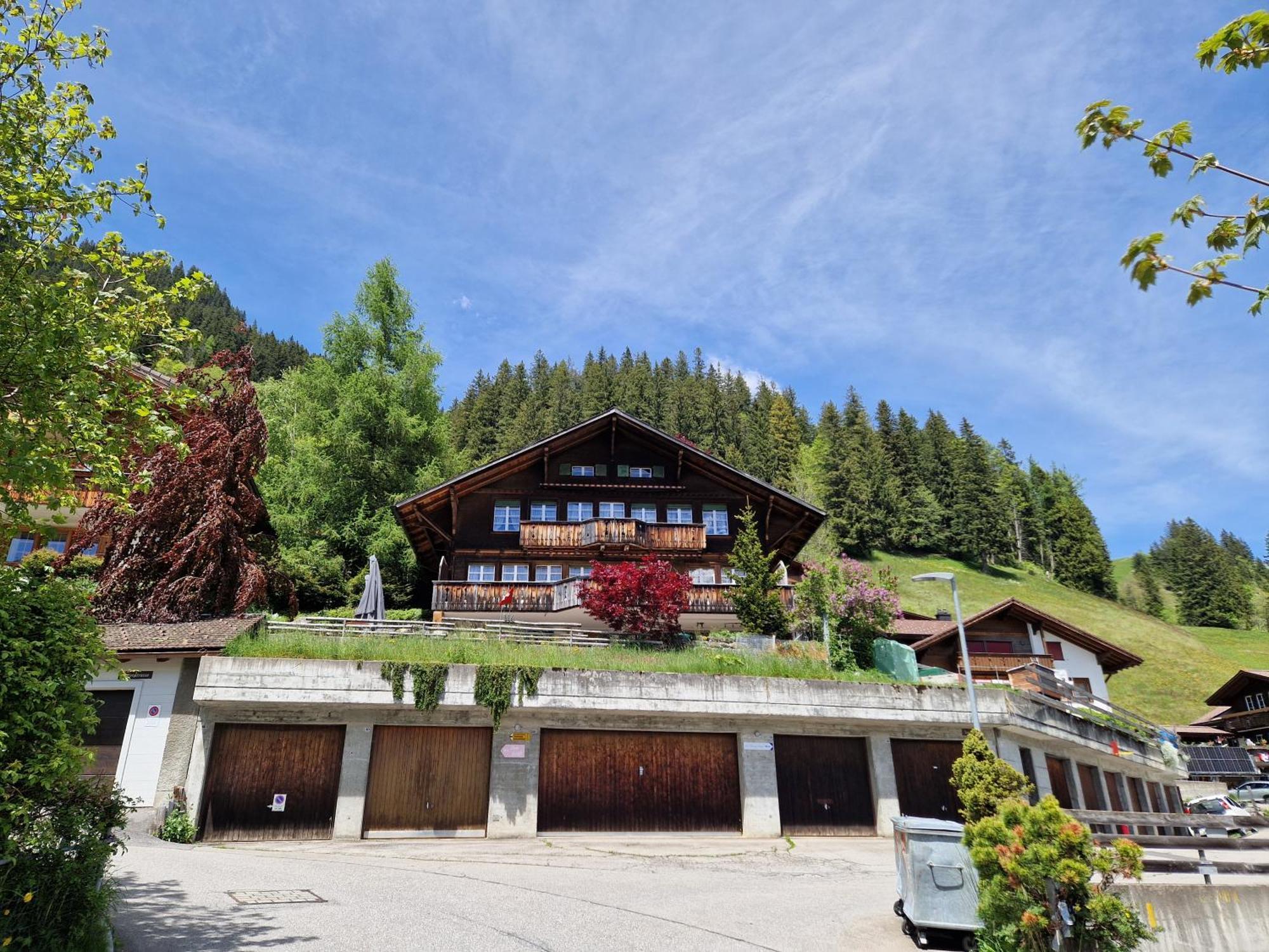 Chalet Gotthelf Gartenstudio, Ferien Mit Hund Adelboden Luaran gambar